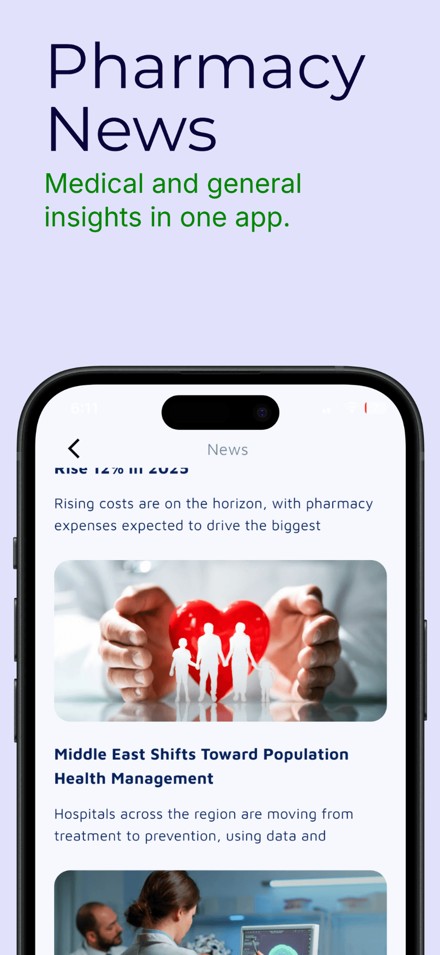 LeaRx App Screenshot - Pharmacy News